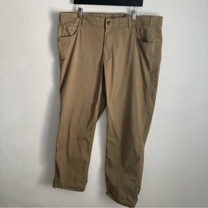 Columbia Sportswear Mens Pants Size 42 X 32 Cotton elastane Khaki regular fit